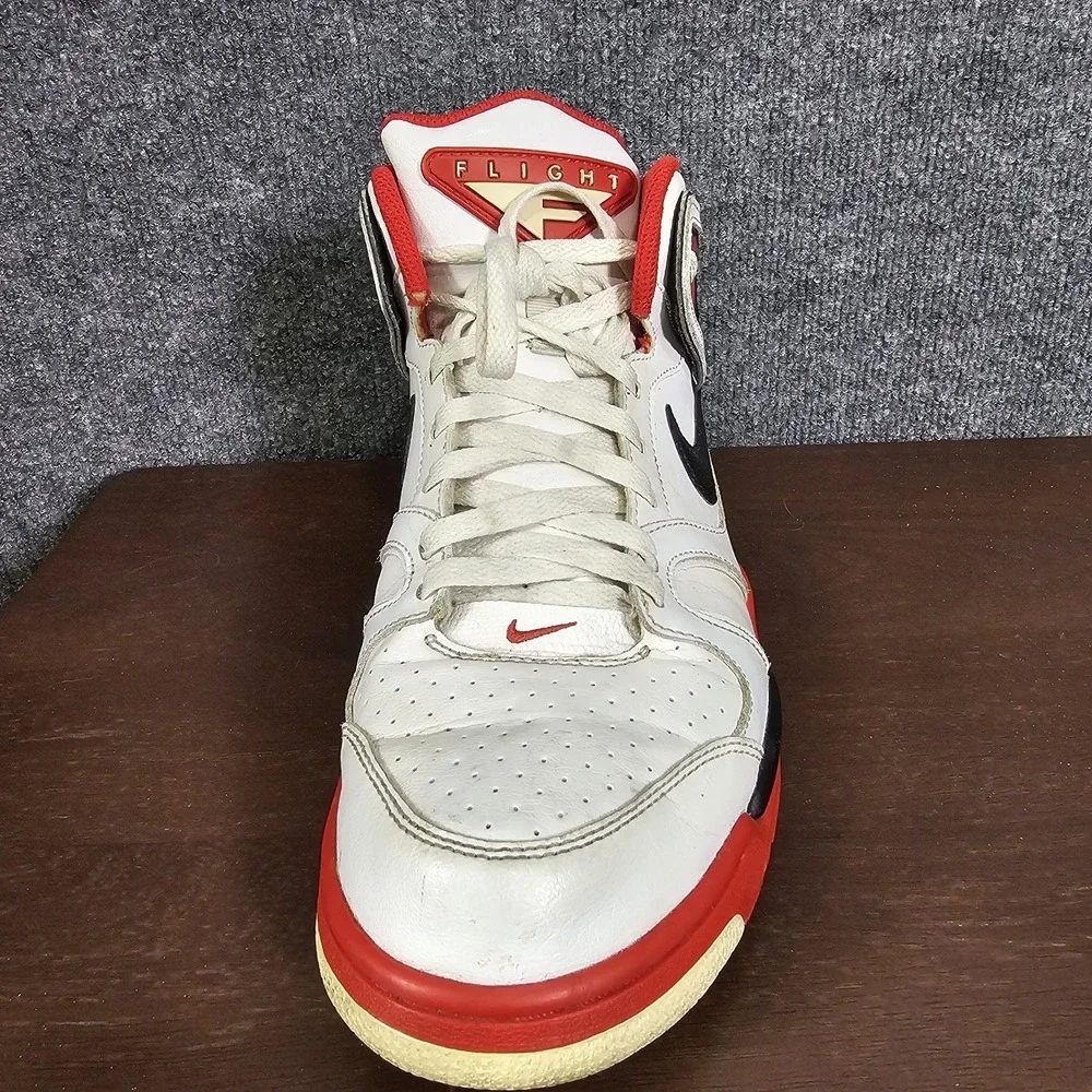 Nike Mens Air Flight Falcon Multicolor‎ Leather Basketball Sneakers Size 11.5